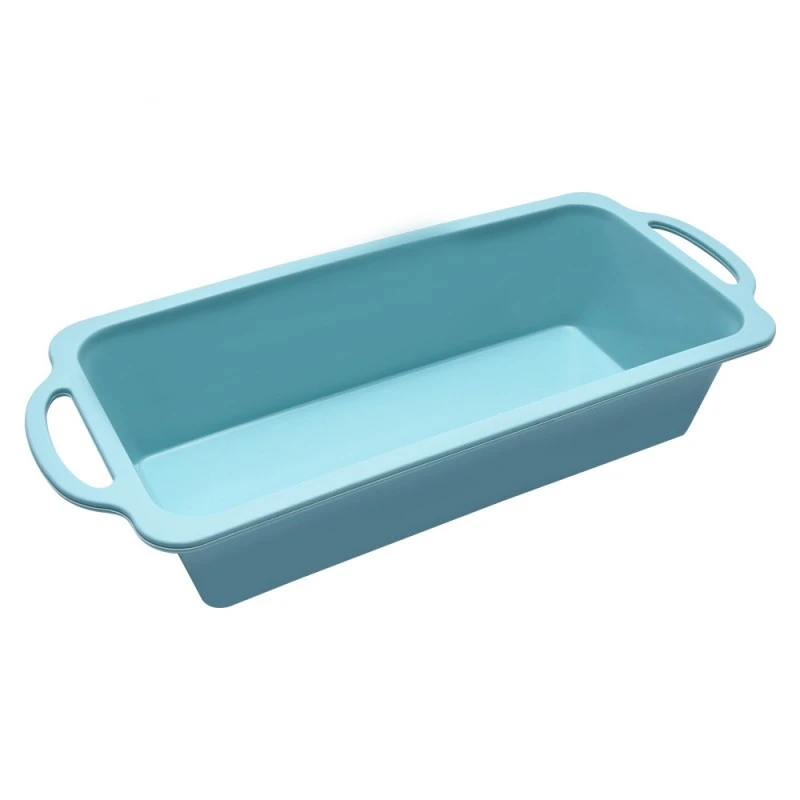 blue color silicone rectangle bakeware blue color silicone rectangle bakeware