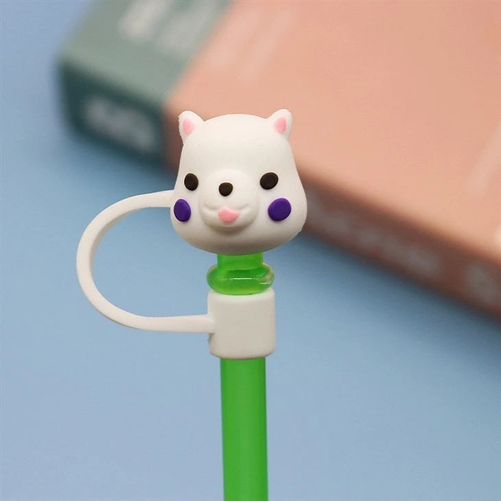 Custom Silicone Straw Cover