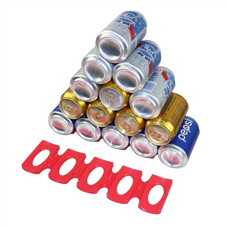 Dispensador de bebidas Organizador de latas de refresco para nevera