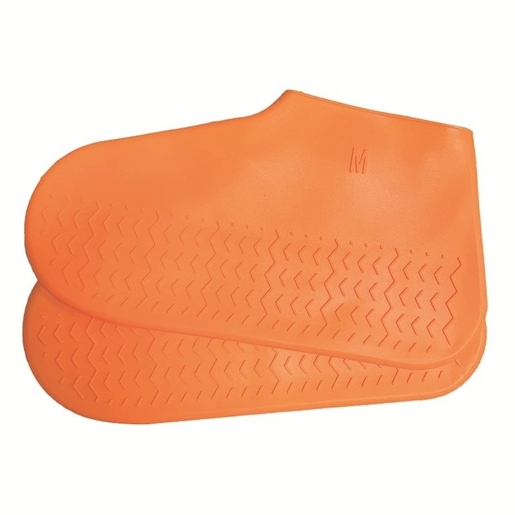 shoe covers orange