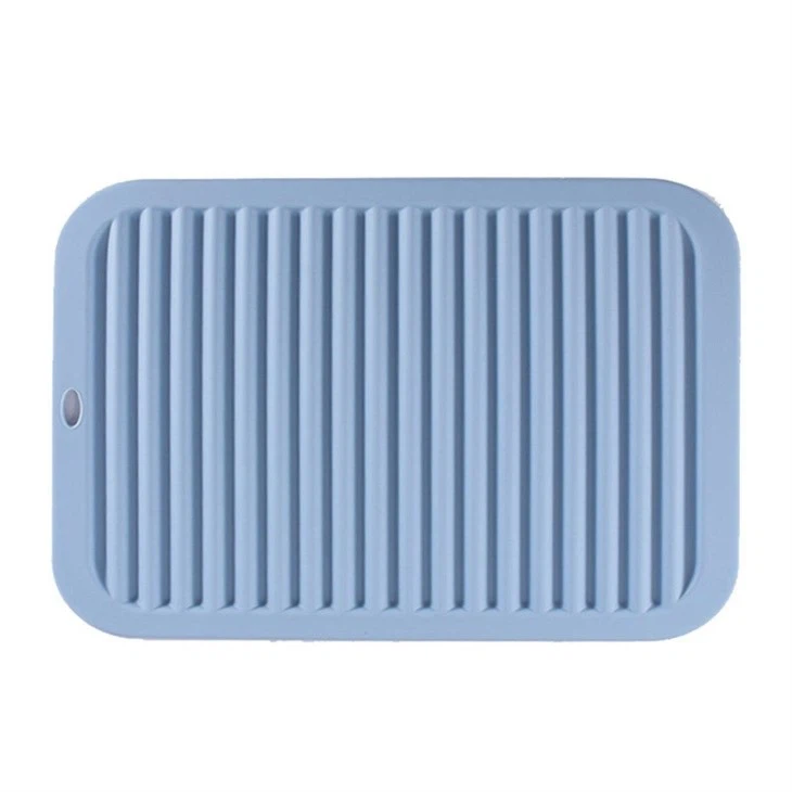 silicone mat blue